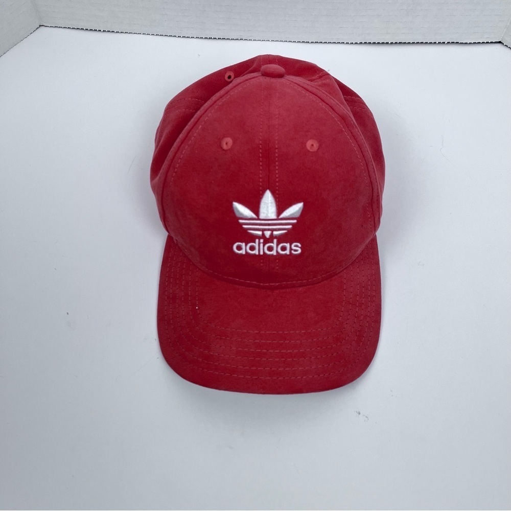 Adidas Women's Pink Strap Back Cap with Classsic Trefoil Logo One Size; Sports